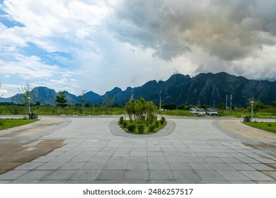 Mountain View from Parking Lot