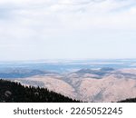 mountain view from pikes peak