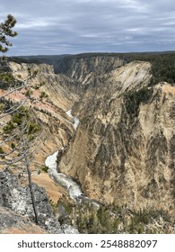 Mountain view with a river