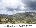 Mountain View seen from Peak to Peak Highway in Colorado