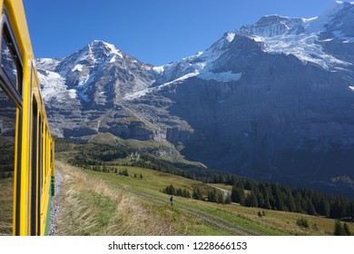 Mountain view from Train 