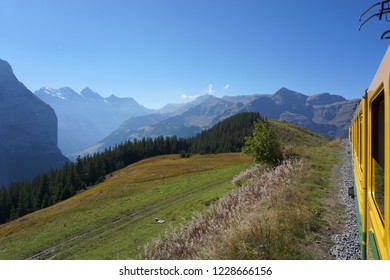 Mountain view from Train 