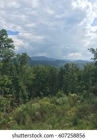 Mountain View with Trees