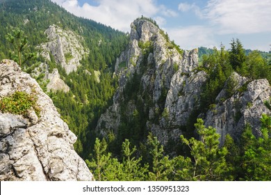 Mountain View From Via Ferrata Astragalus, Romania, Europe