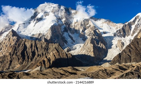 Mountain Views During K2 Trek On Baltoro Glacier