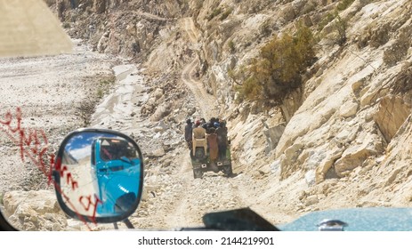 Mountain Views During K2 Trek On Baltoro Glacier