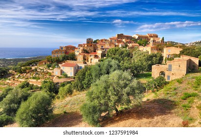 Mountain Village Pigna (Corsica)