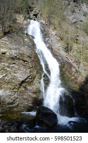 mountain waterfall