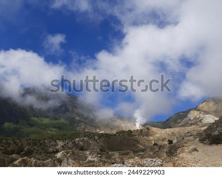 a mountain in west java