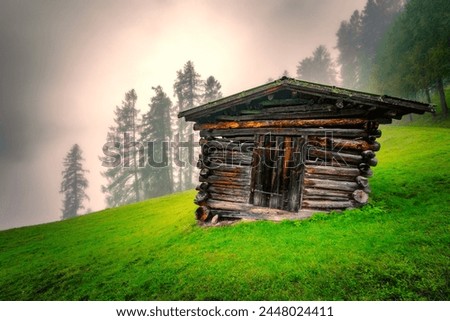 Similar – Foto Bild Die Hütte Wiese