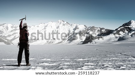 Similar – Image, Stock Photo winter mountains Nature