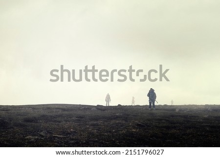 Similar – Unbekanntes Paar beim Spaziergang an der Küste