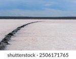 Mountainous landscape in diamond saline - Mendoza - Argentina