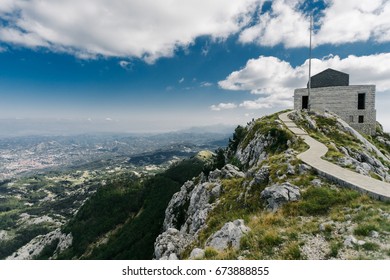 the mountains