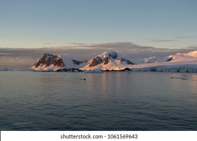 Mountains At The Antartica