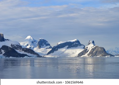 Mountains At The Antartica