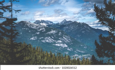 Mountains Around Squamish BC