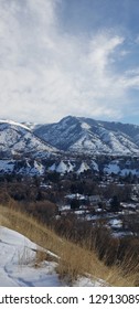 Mountains Behind Utah State University