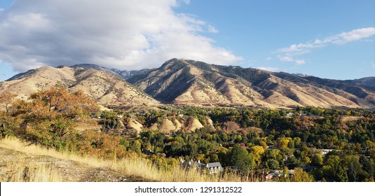 Mountains Behind Utah State University 