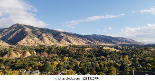 Mountains Behind Utah State University