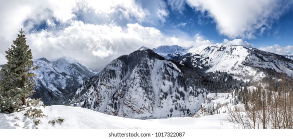 Mountains In Colorado During Winter