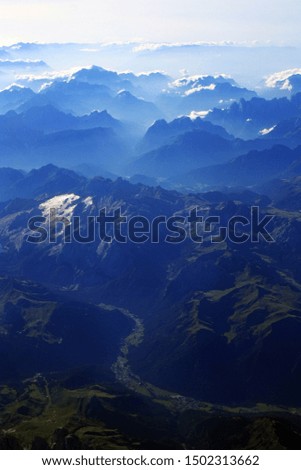 Similar – Image, Stock Photo Last year, in summer, in the Alps …