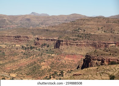 Mountains In The Ethiopian Highlands.