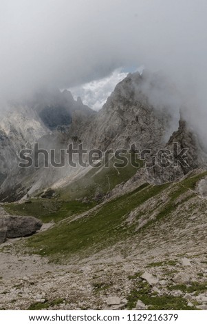 Similar – Blick vom Nebelhorn [2]