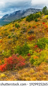 Mountains And Forests Of Crimea On An Autumn Day