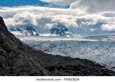 Mountains And Glaciers In Kachemak Bay State Park