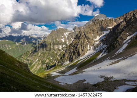 Similar – Blick vom Nebelhorn [2]