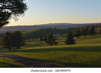 Mountains Landscape In Blacksburg, Virginia