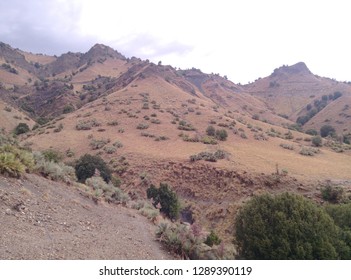 Mountains Landscape Summer Season View  Of South Waziristan Agency, Pakistan 