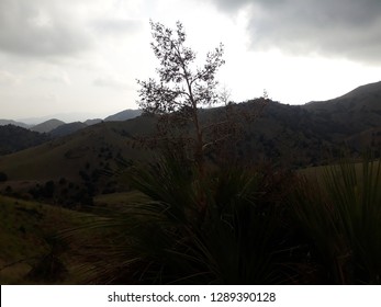 Mountains Landscape Summer Season View  Of South Waziristan Agency, Pakistan 