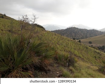 Mountains Landscape Summer Season View  Of South Waziristan Agency, Pakistan 