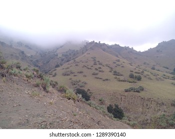 Mountains Landscape Summer Season View  Of South Waziristan Agency, Pakistan 