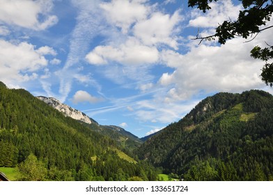 Mountains In Mariazell, Austria