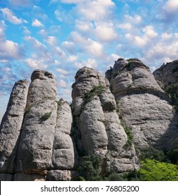 Mountains Of Montserrat, Spain