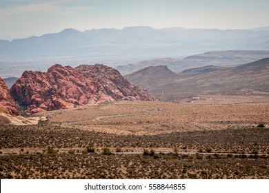 Mountains In The Nevada Desert