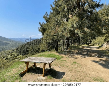 Mountains next to Palea Kavala, Greece
