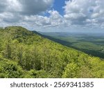 Mountains of north Alabama during the springtime  