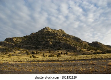 Mountains On Jeep Road Pass Near Great Basin Highway, Nevada