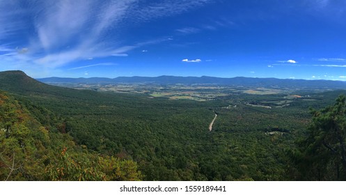 Mountains Overlooking Page County Virginia.