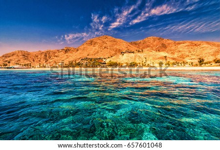 Mountains, Red Sea? eilat