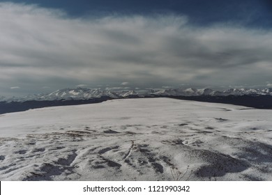 Mountains and rocks