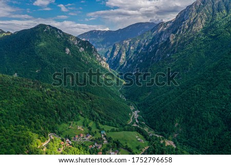 Mountains Rugova Kosovo , a famous natural spot and tourist scenic spot, a world natural heritage site.
