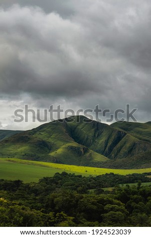 Mountains of Serra da Canastra, Minas Gerais, Brazil.