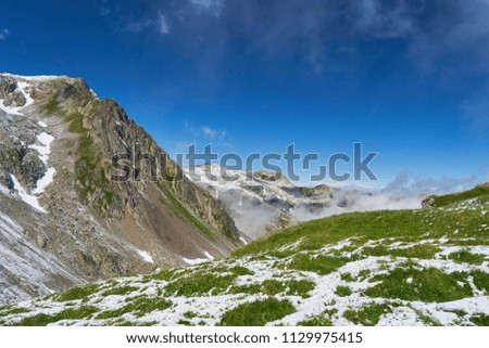 Similar – Blick vom Nebelhorn [1]