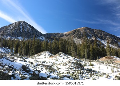 Mountains And Snow In The Taos Ski Valley