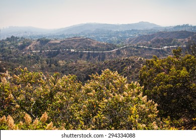 Mountains Of Southern California Around The City Los Angeles. 